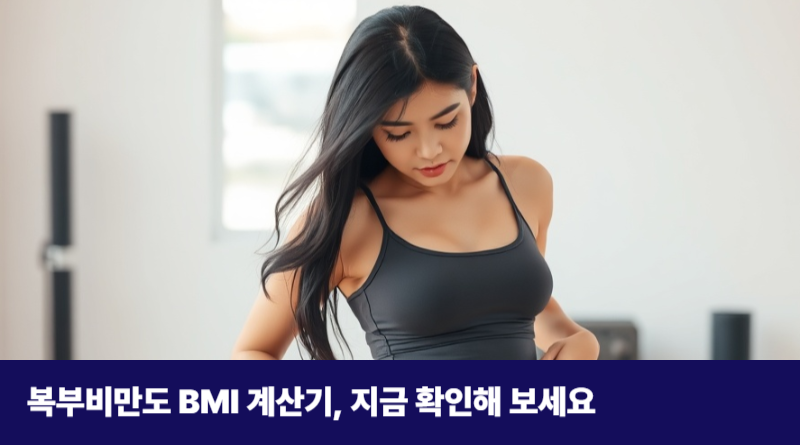 복부비만도 BMI 게산기